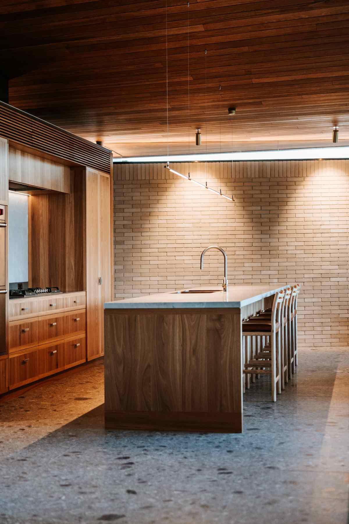 Modern Kitchen With Light Wood Accents — BSpoke Cabinet Making & Joinery in Unanderra, NSW