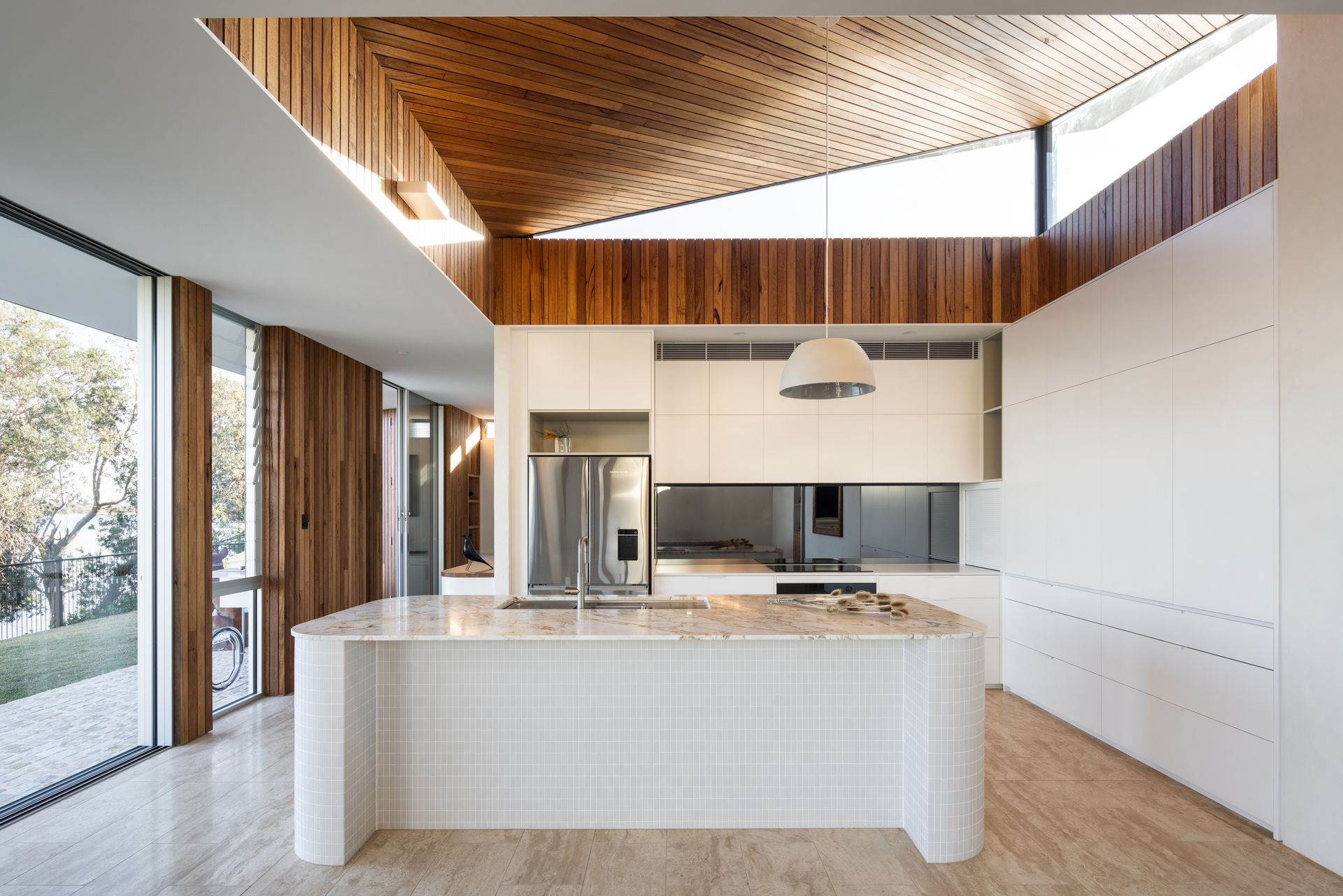Modern White Kitchen— BSpoke Cabinet Making & Joinery in Unanderra, NSW