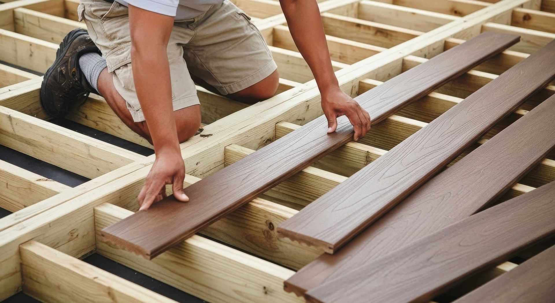 Toowoomba Handyman Checking Bouncy Deck Boards For Safety
