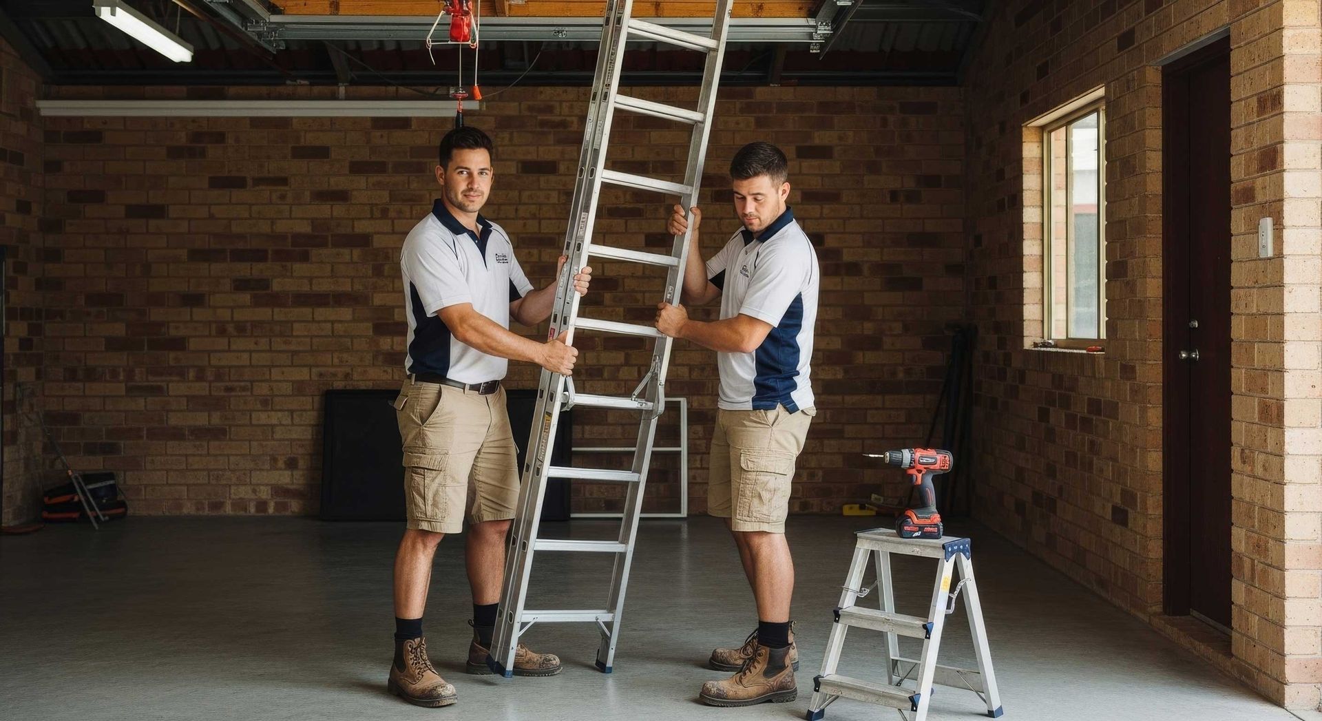 Garage Ceiling Ladder Installed by Handyman Team Toowoomba