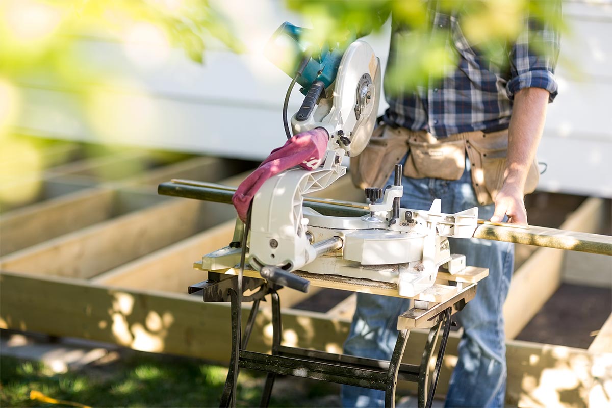 Toowoomba Handyman Repairing A Timber Deck