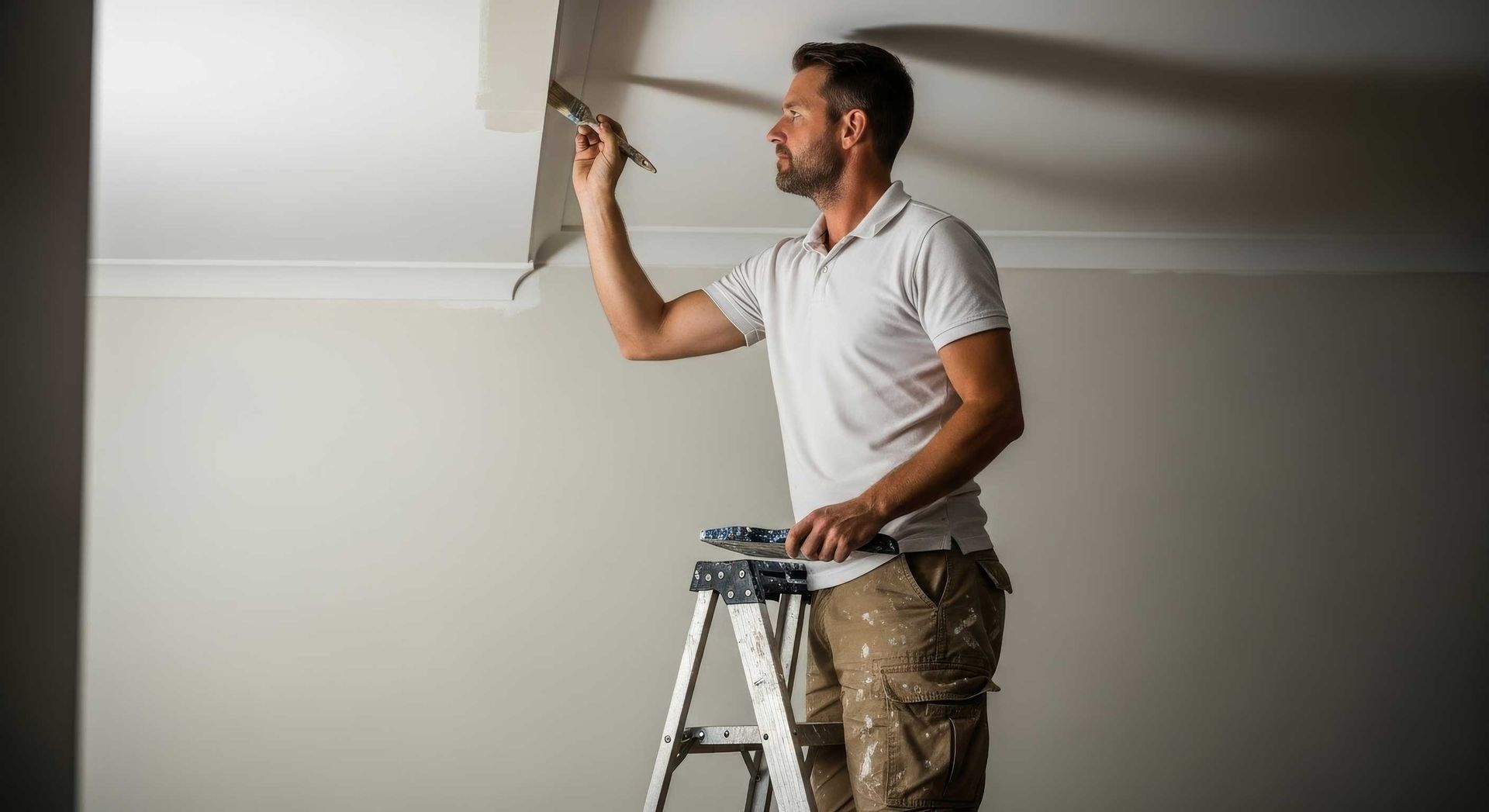 Toowoomba Handyman Completing Clean Plaster Patch Repair