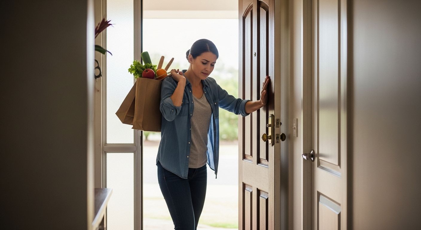 Odd Jobs Handyman Fixing Door Issues In Toowoomba QLD