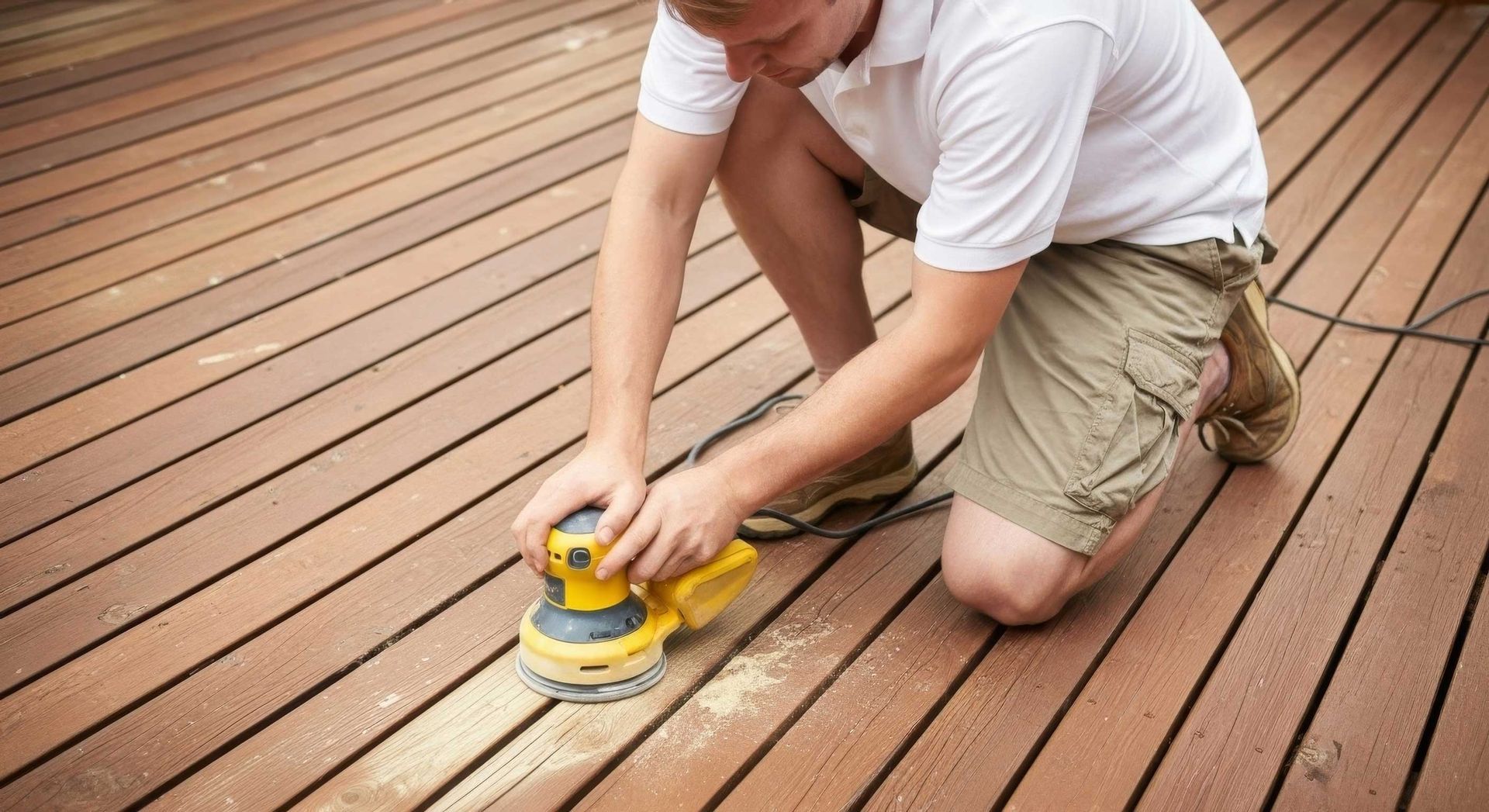 Pre-Sale Handyman Toowoomba Refreshing Deck With Repairs And Re-Oiling