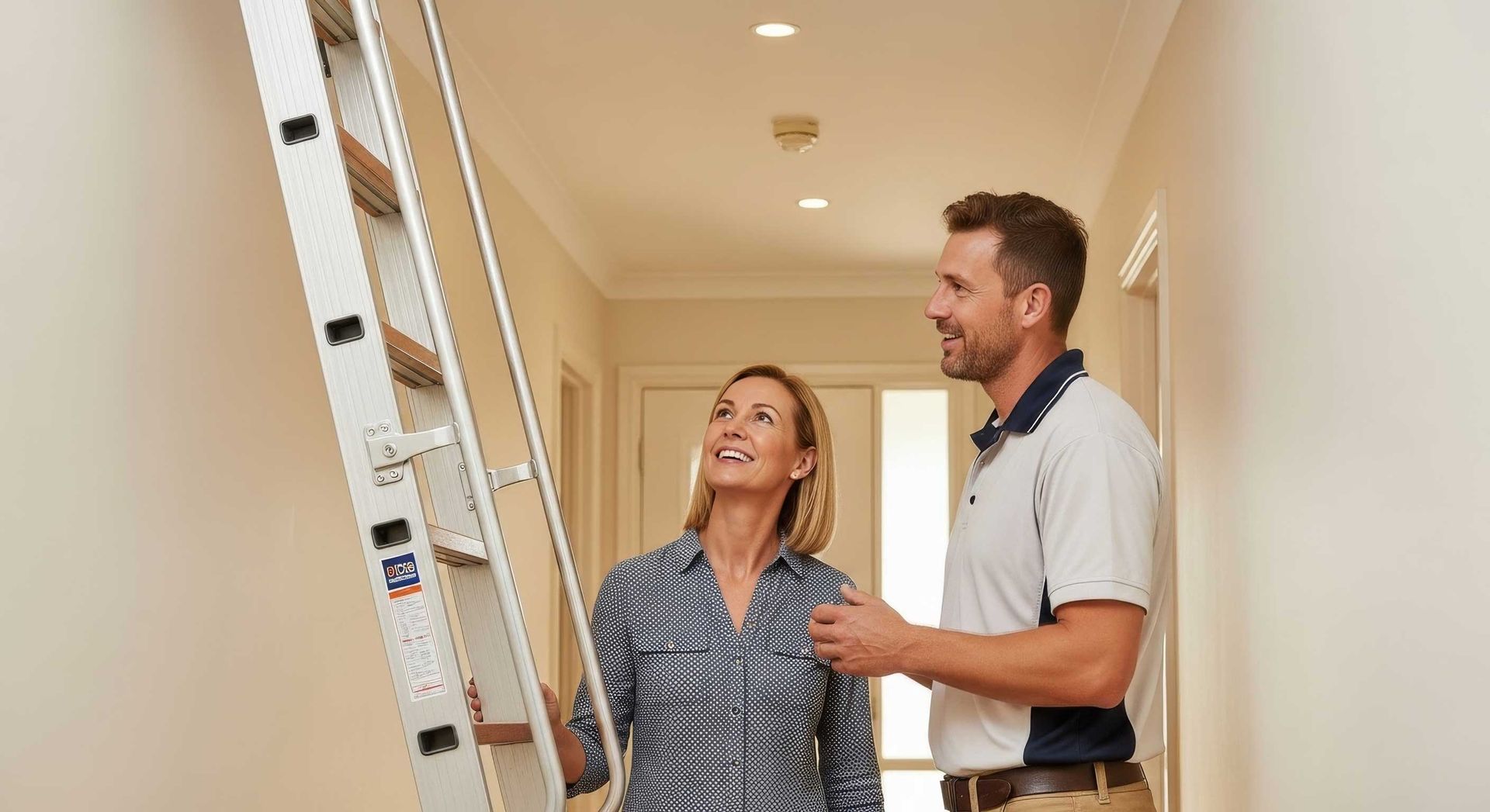 Property Manager Inspecting A Toowoomba Rental Home During A Routine Maintenance Check
