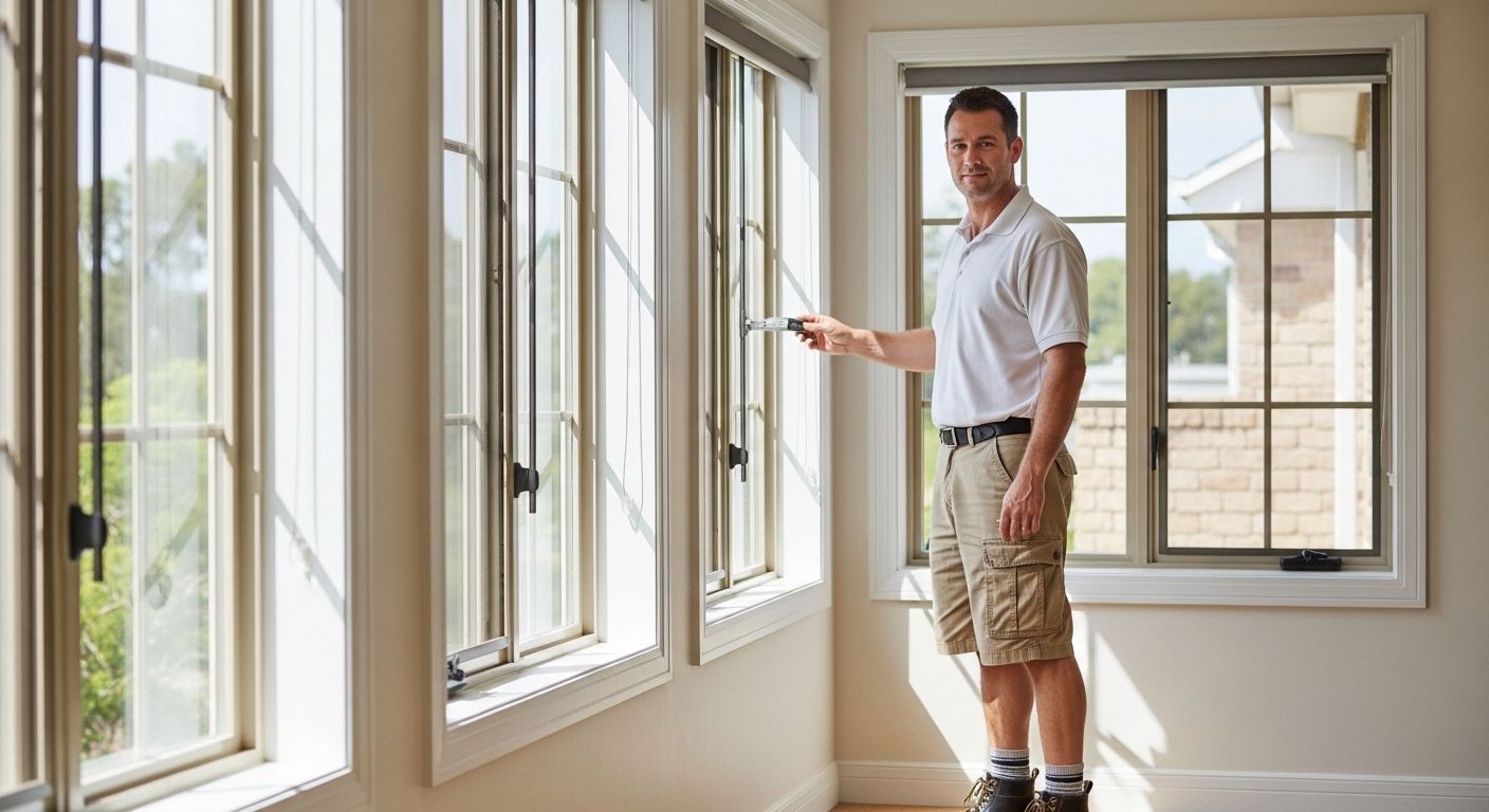 Adjusting Sliding Window Rollers In Toowoomba House