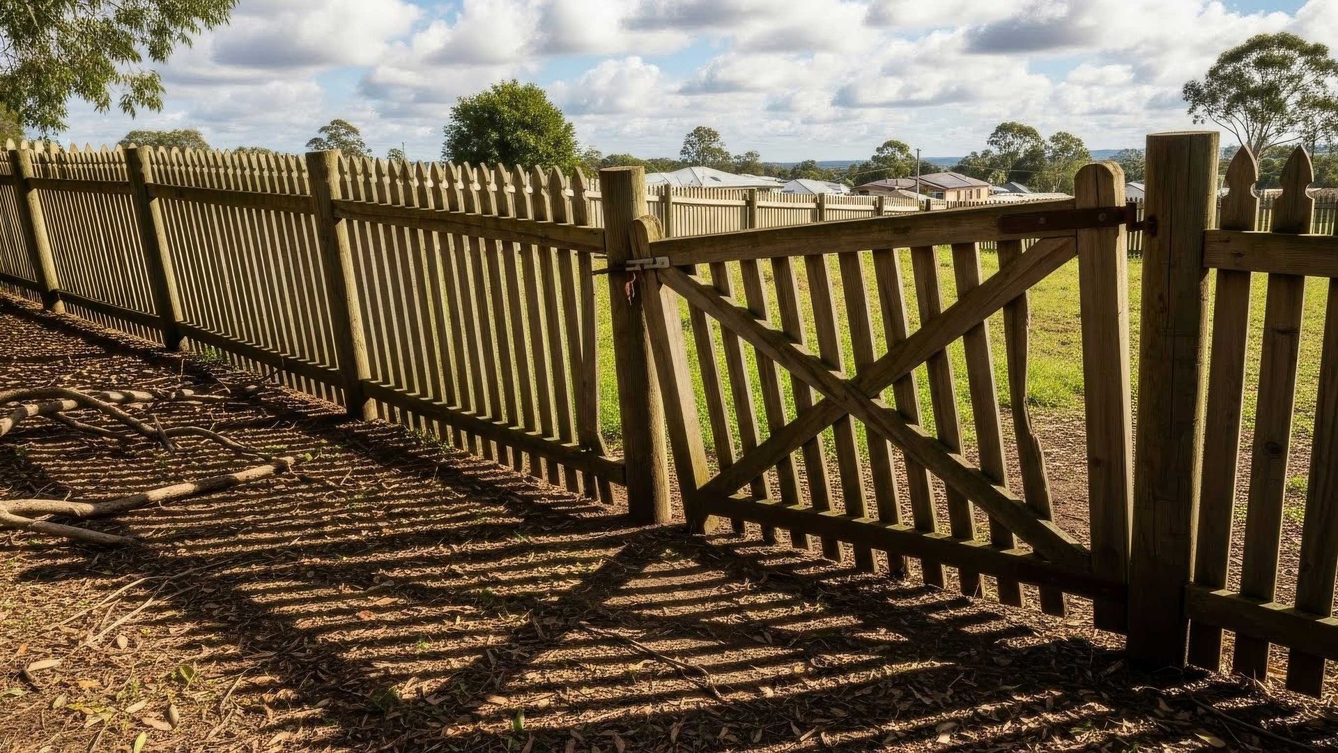 Fence Repairs After Storm Damage At A Toowoomba Property