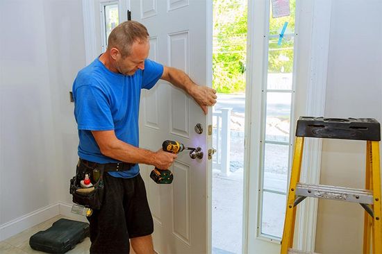 Toowoomba Handyman Working On A Door