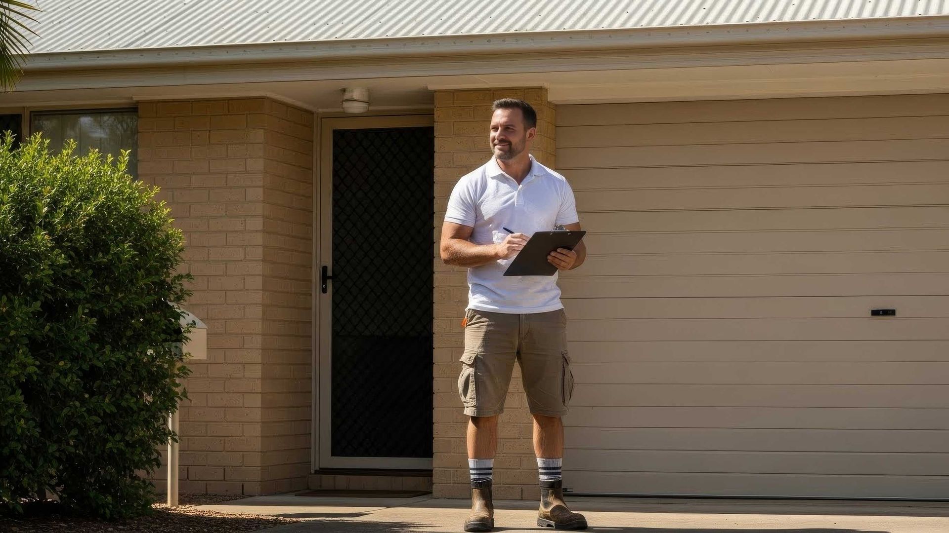 Local Handyman Doing a Home Maintenance Check in Toowoomba QLD 4305