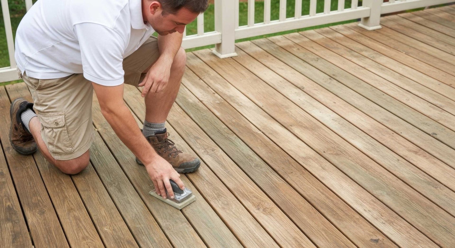 Timber Deck Clean And Refresh In A Toowoomba Backyard