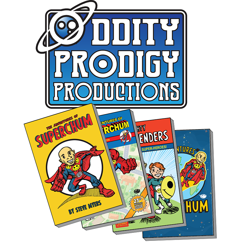 Oddity Prodigy Productions Superchum comics