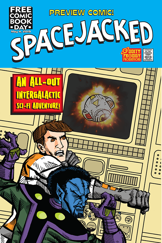 Spacejacked Preview Comic for Free Comic Book Day