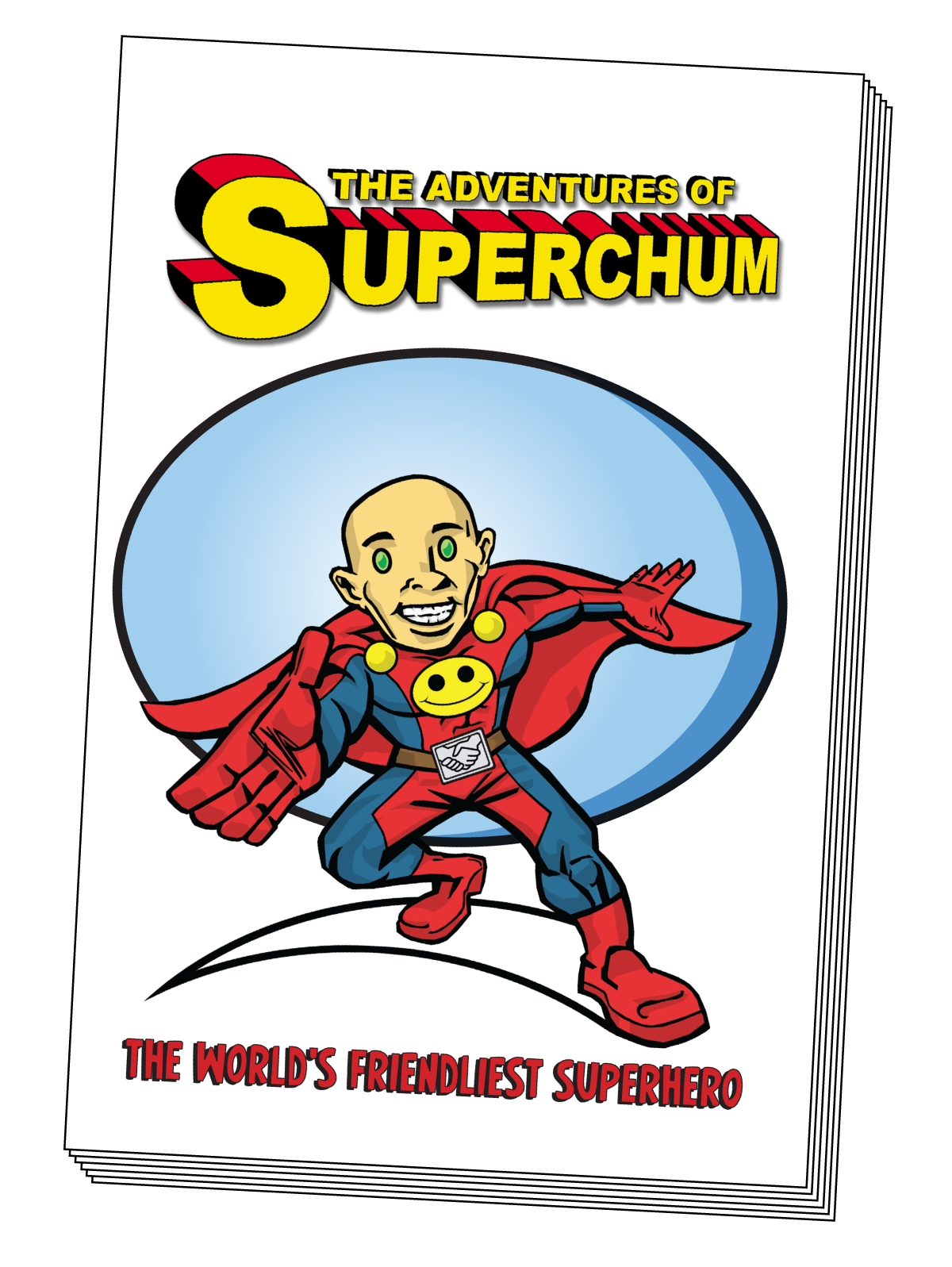 Superchum in mid-air