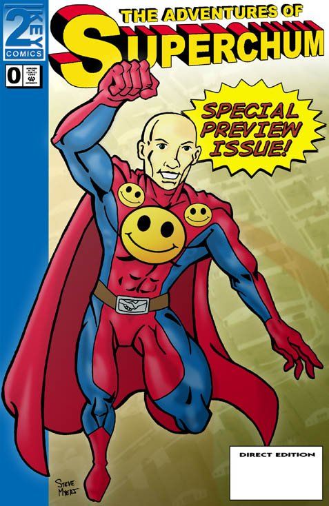 The Adventures of Superchum, World's Friendliest Superhero, Preview Comic Chaptier 1