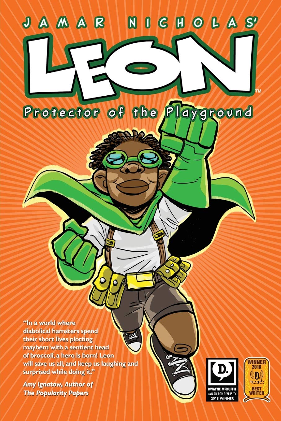 Cover to Jamar Nicholas' Leon Protector of the Playground comic
