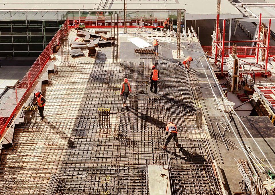 Workers In Construction Site — Uniontown, PA — Sagada Construction