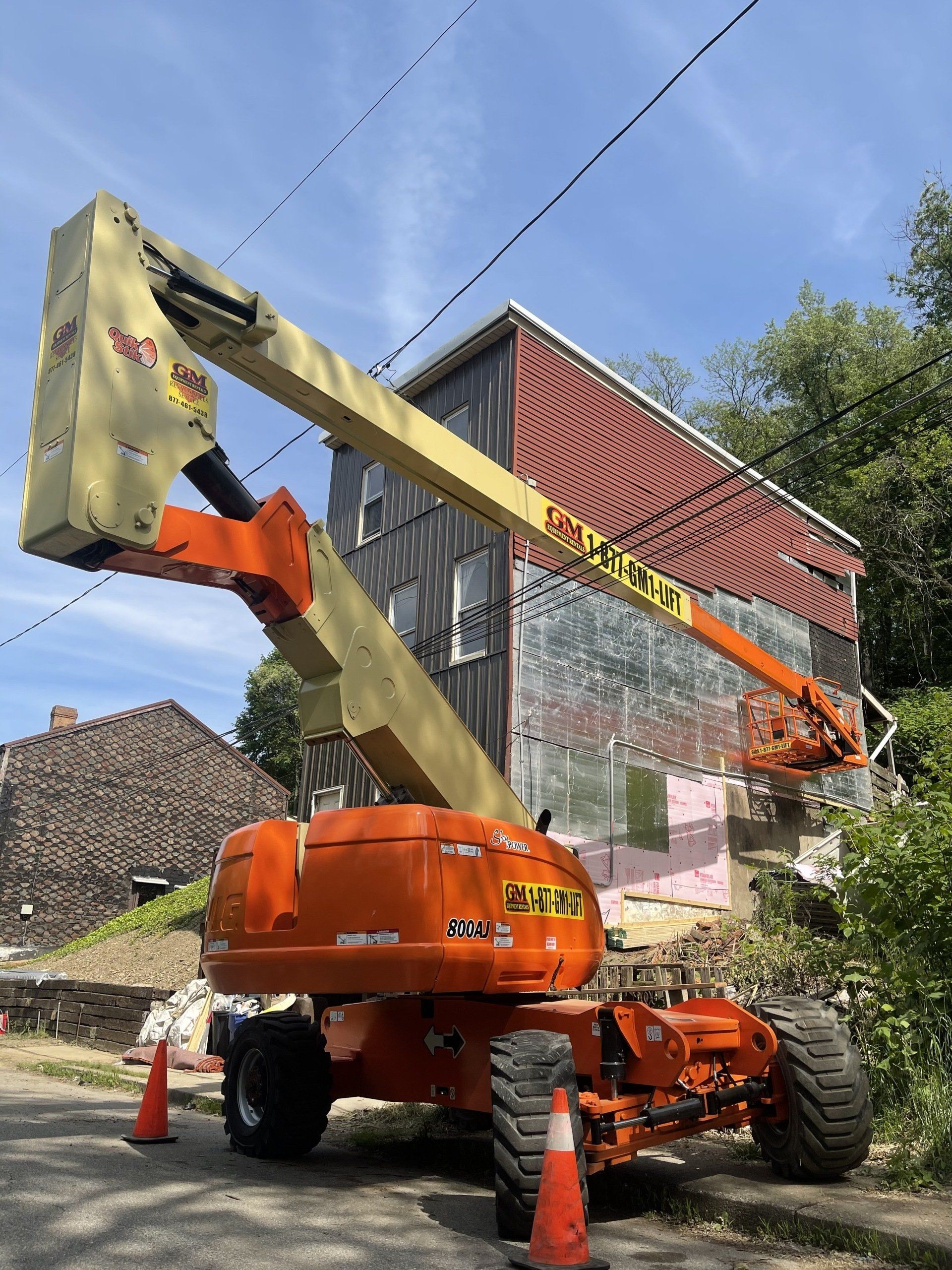Mobile Elevating Work Platform — Uniontown, PA — Sagada Construction