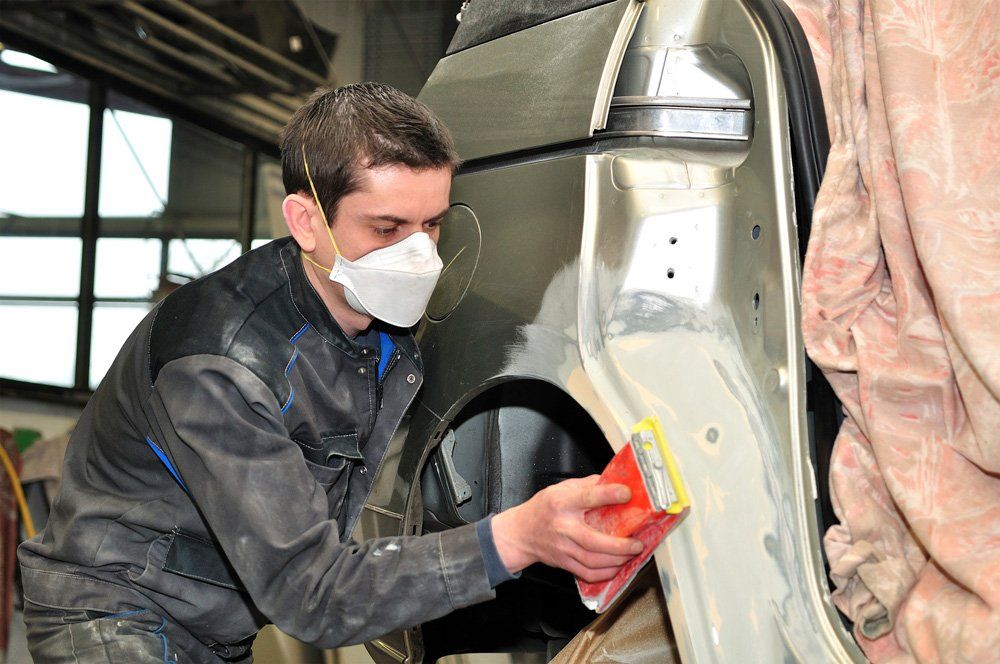 Smoothing the Edge Before Repainting — Hobart, TAS — Hobart Smash Repairs