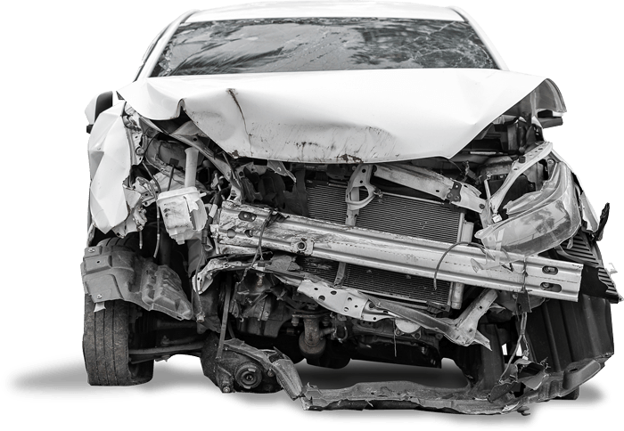 Wrecked Car — Hobart, TAS — Hobart Smash Repairs