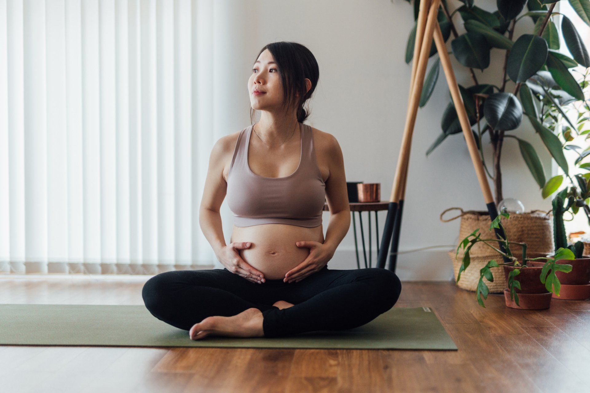 Pregnant Woman — Brighton, MI — Dr. Maria Lyons The Den Chiropractic