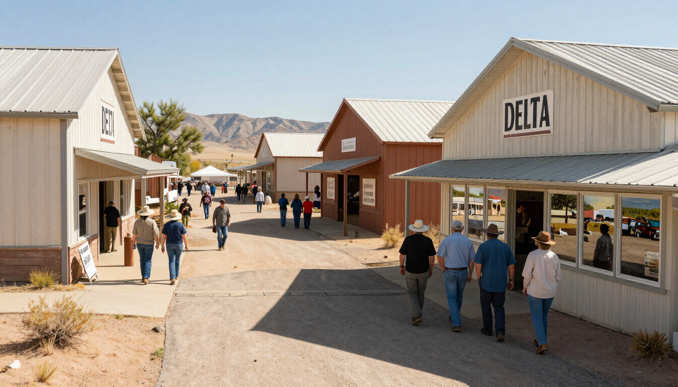 Millard County Fairgrounds festive atmosphere