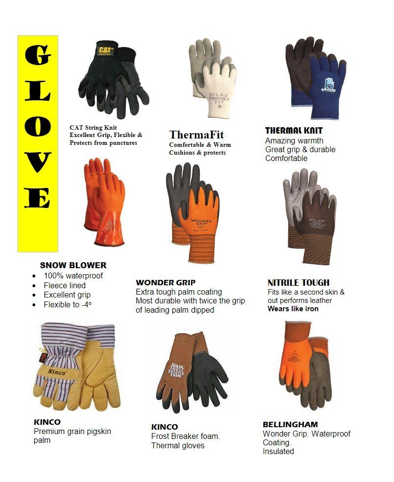 Glove Flyers — Highland, IN — Krooswyk Materials, Trucking & Excavating Inc.