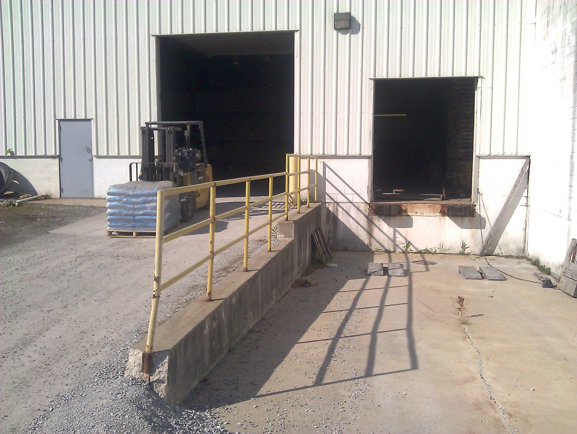 Loading dock area