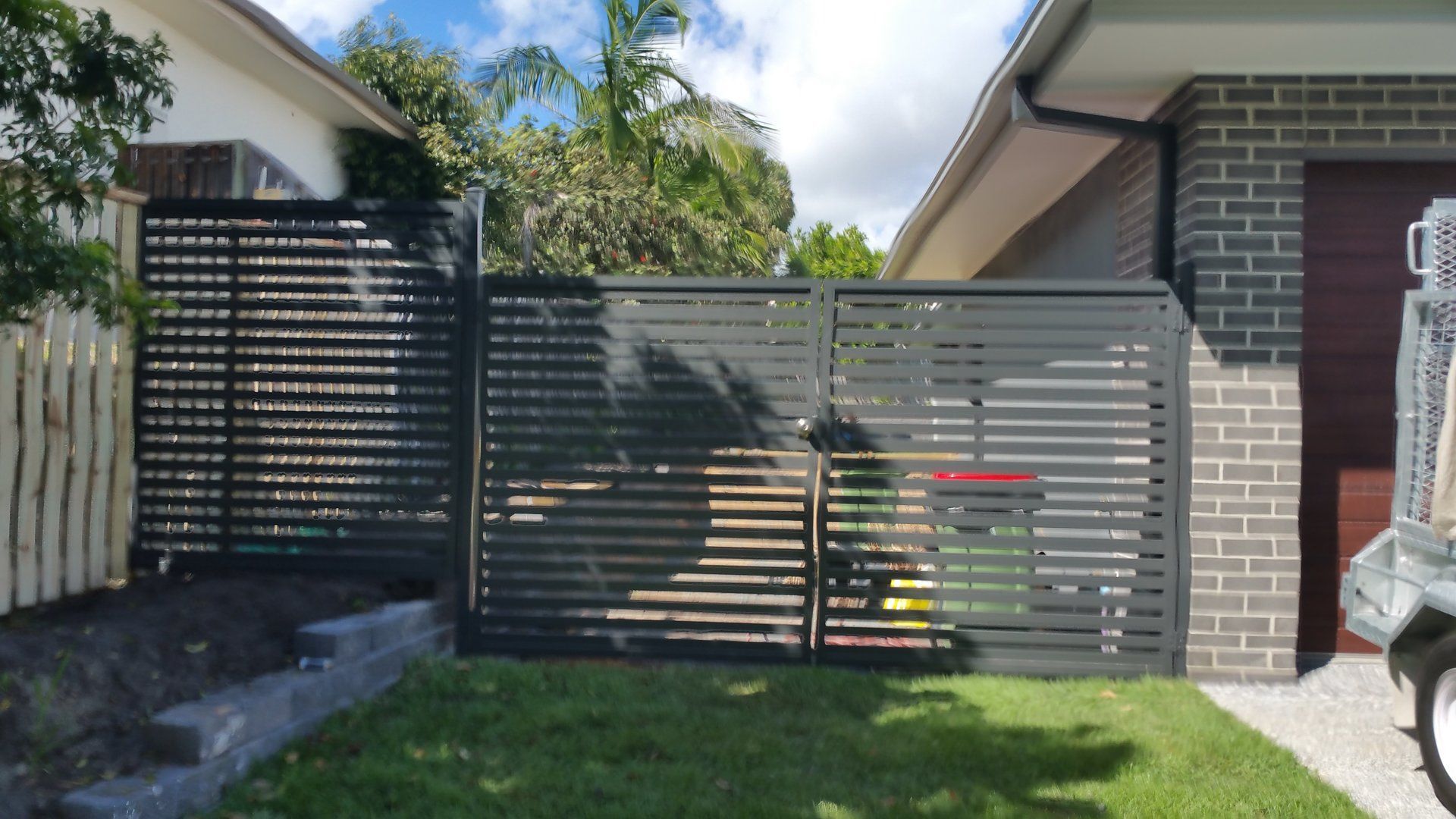 gramline steel privacy fencing gold coast
