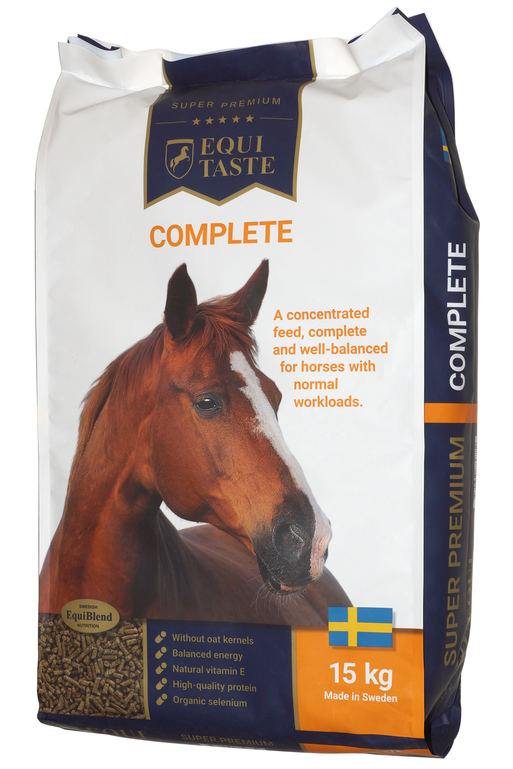 EquiTaste Complete – hestefoder, kraftfoder og tilskud til heste
