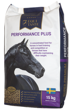 Equitaste performance plus -
 Hästfoder, kraftfoder, kompletteringsfoder till häst