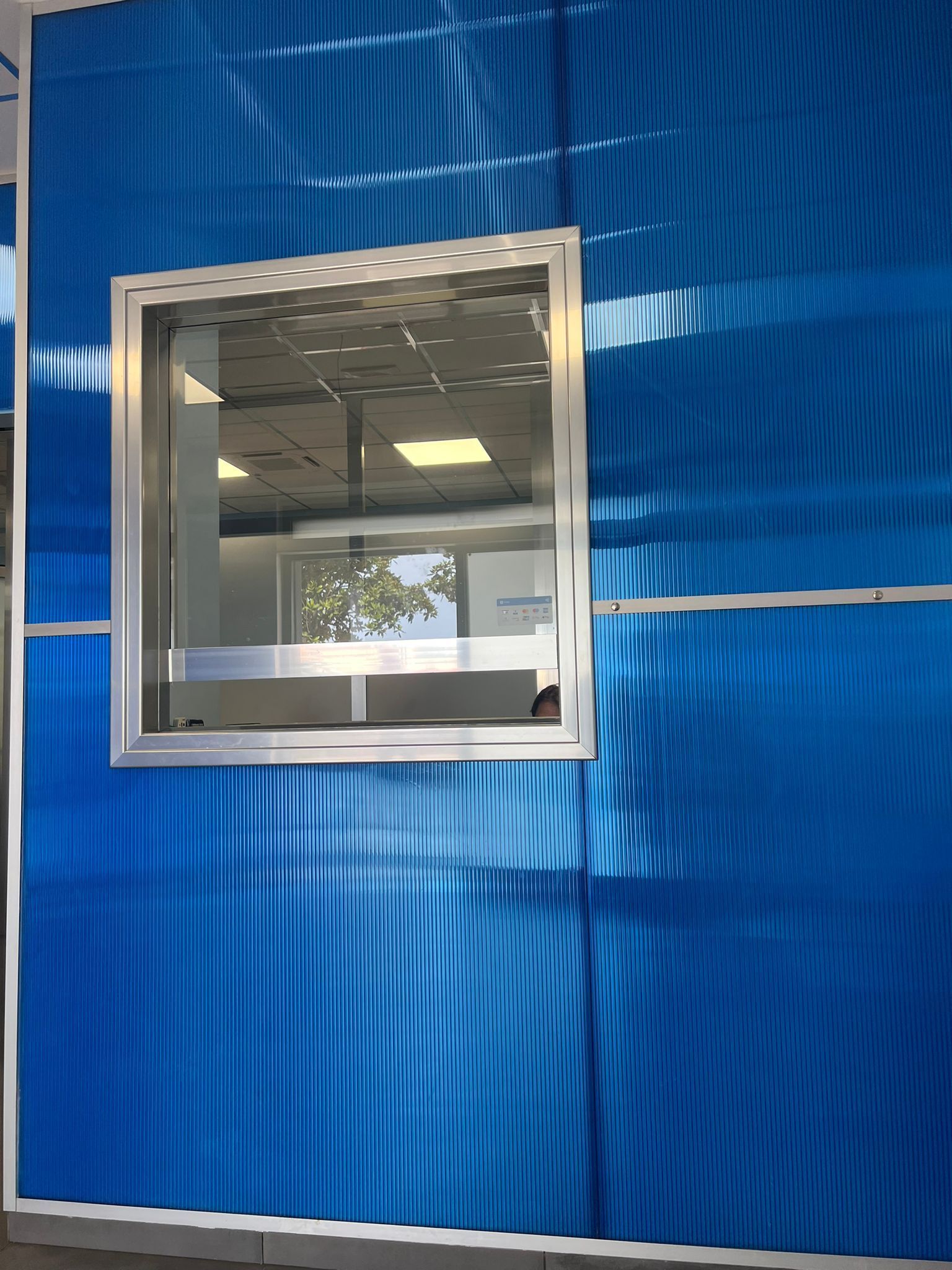 sportello di sicurezza in alluminio  