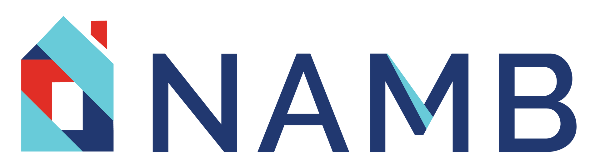 A logo for a company called namb with a house on it.