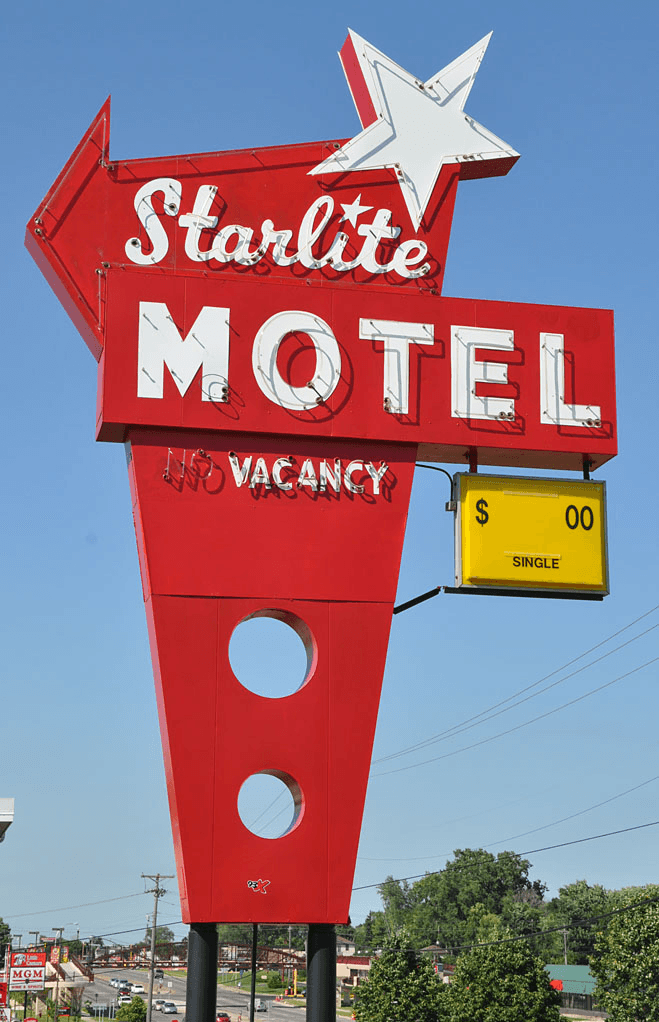 Starlite Motel Sign