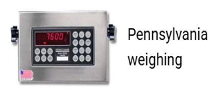 La báscula digital muestra 