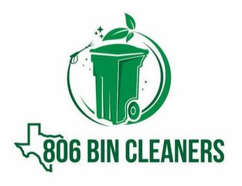 A logo for bin queen residential and commercial bin cleaning