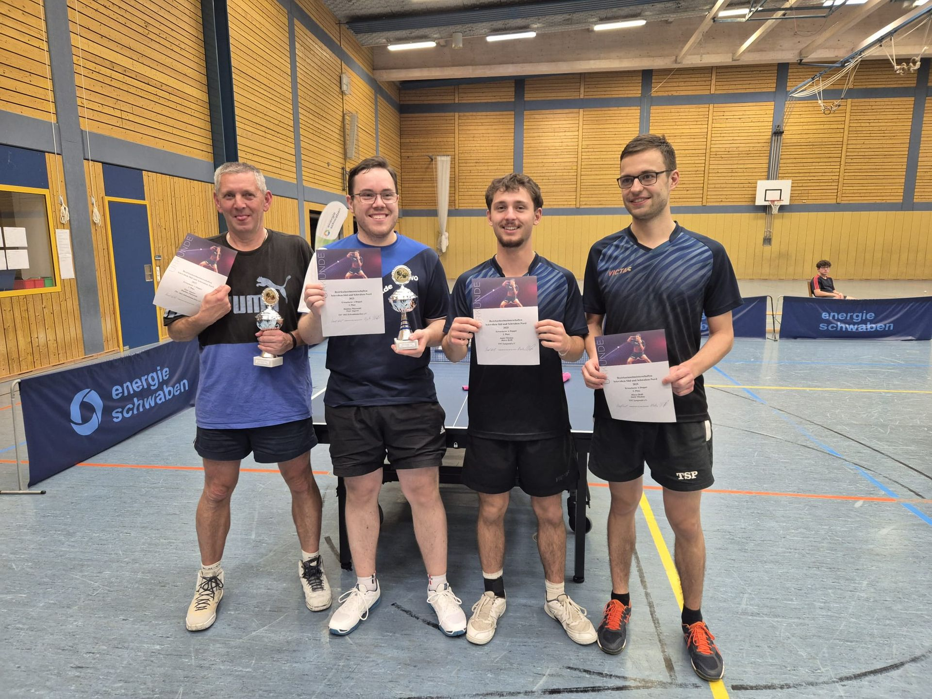 Turniersieger Herren A Doppel Andre und Marco