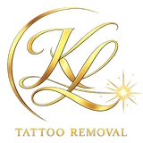 Gold logo with intertwined 