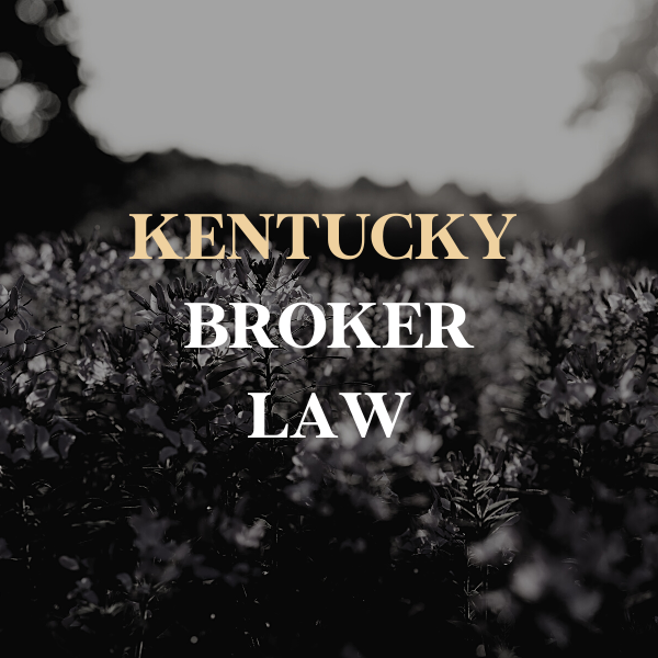 Kentucky Real Estate Broker Courses