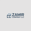 Logo for Zamir Company LLC: a house outline beside the name in blue.