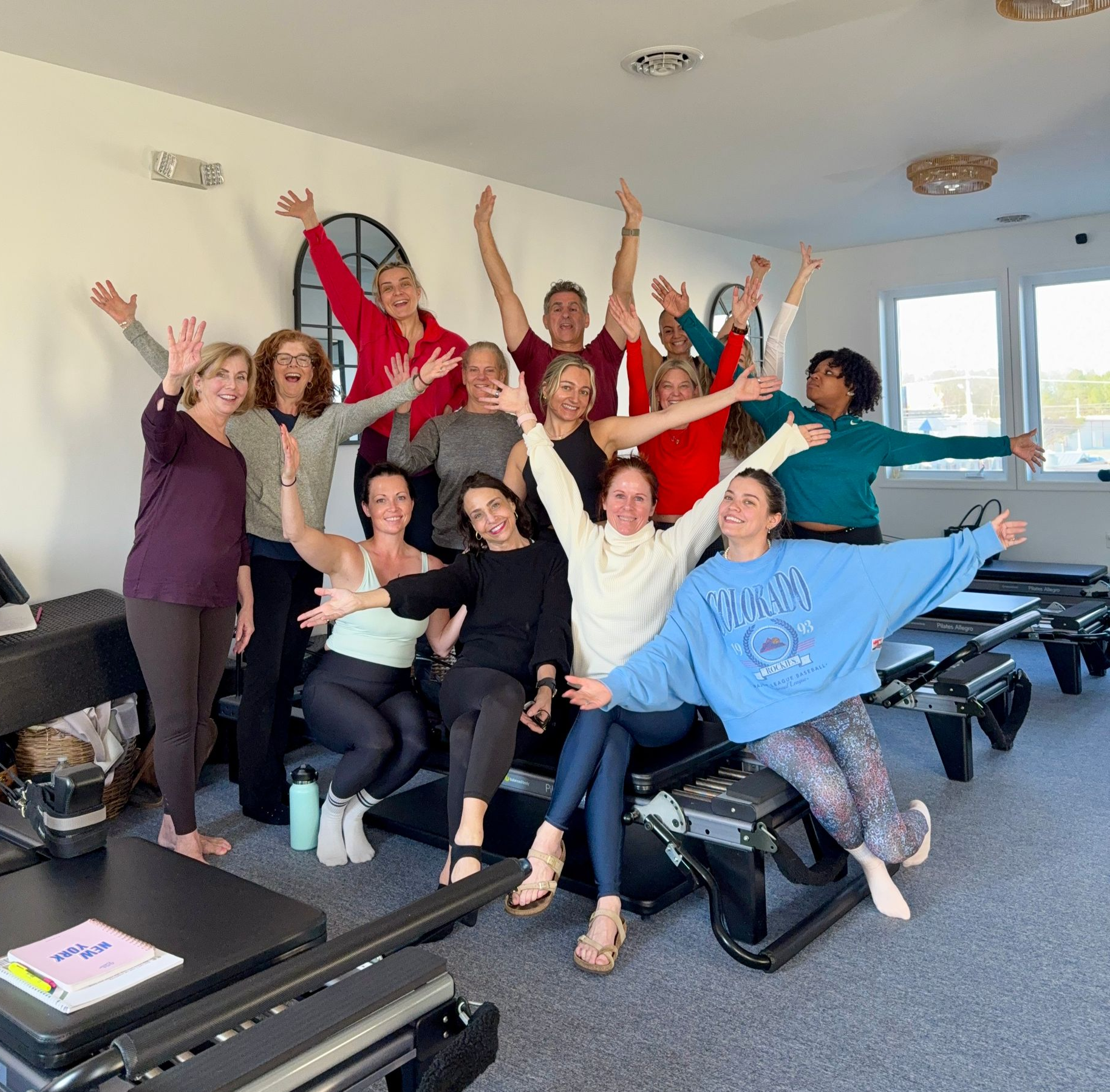 Viktor Uygan Konnect Method teacher training at Pilates BY TAMMIE studio in Rehoboth Beach with inst