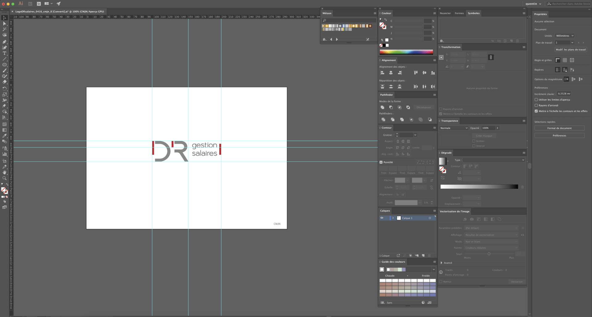 interface photoshop design de logo