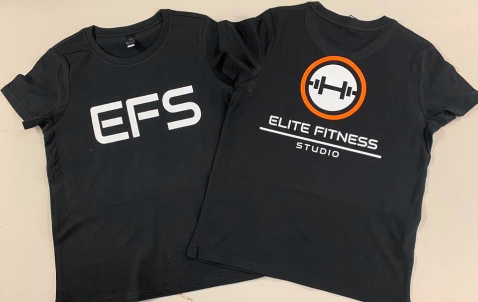 custom heat pressed fitness tshirts