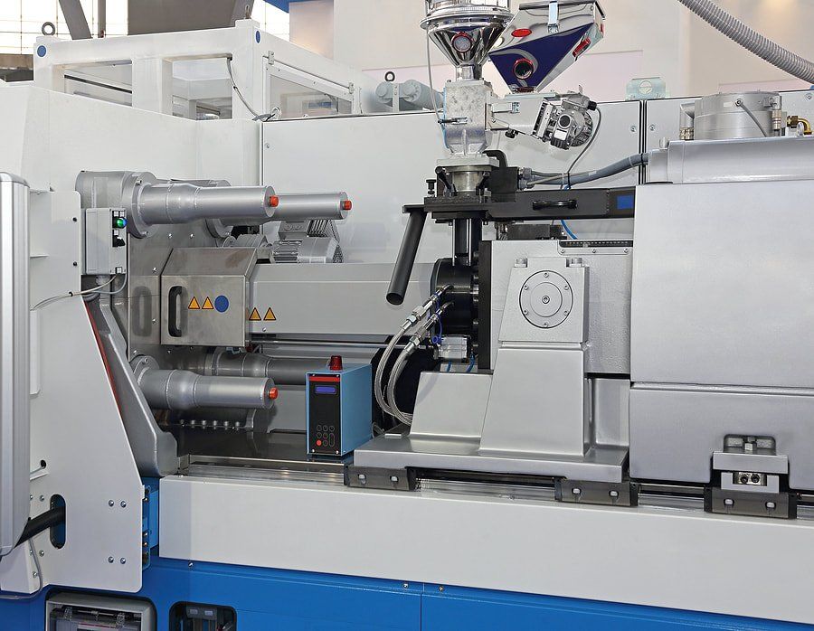 an injection moulding machine