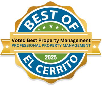 A badge that says best of el cerrito on it