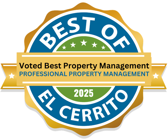 A badge that says best of el cerrito on it