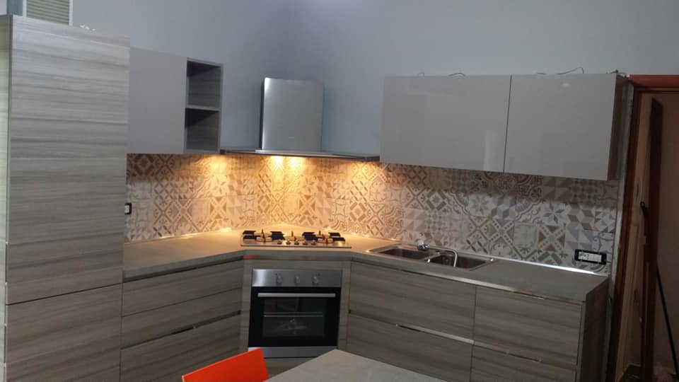 Cucina con luce
