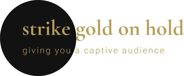 Strike Gold On Hold logo