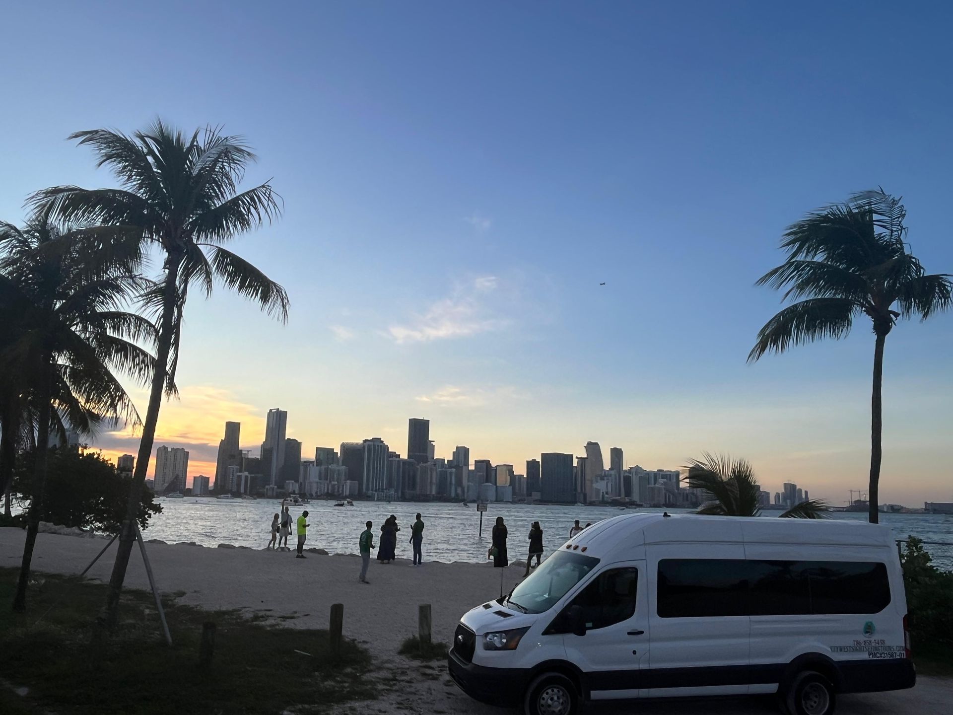 Miami Night Tours first give you the Miami Skyline photo spot