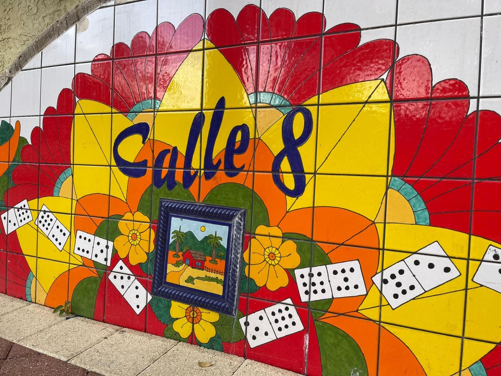 Little Havana Calle Ocho Stop in the Miami Havana Nights Tours and day Tours 