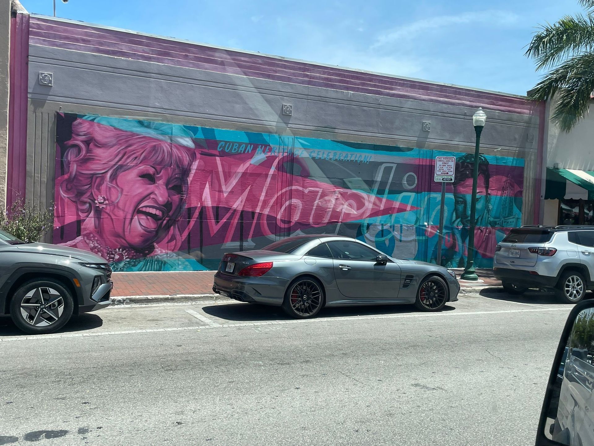 Celia Cruz mural in Little Havana, featured on the Miami Tour Bus 5 in 1 City Tour with promo code savings